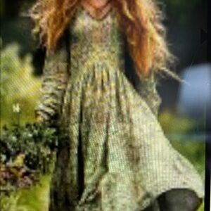 🆕Elegant Green Maxi Dress